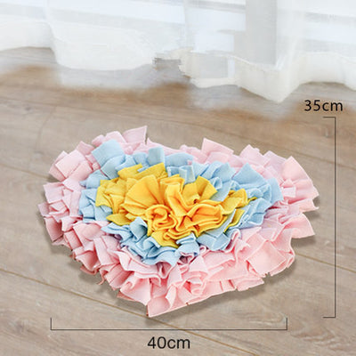 Pet Sniffing Mat Dogs Consume Energy Training Decompression Puzzle Slow Food Toy Blanket