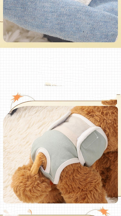 Dog Physical Safety Pants Comfortable Breathable Pure Cotton